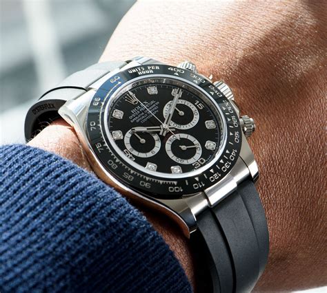 rolex daytona oysterflex white gold|Rolex daytona value chart.